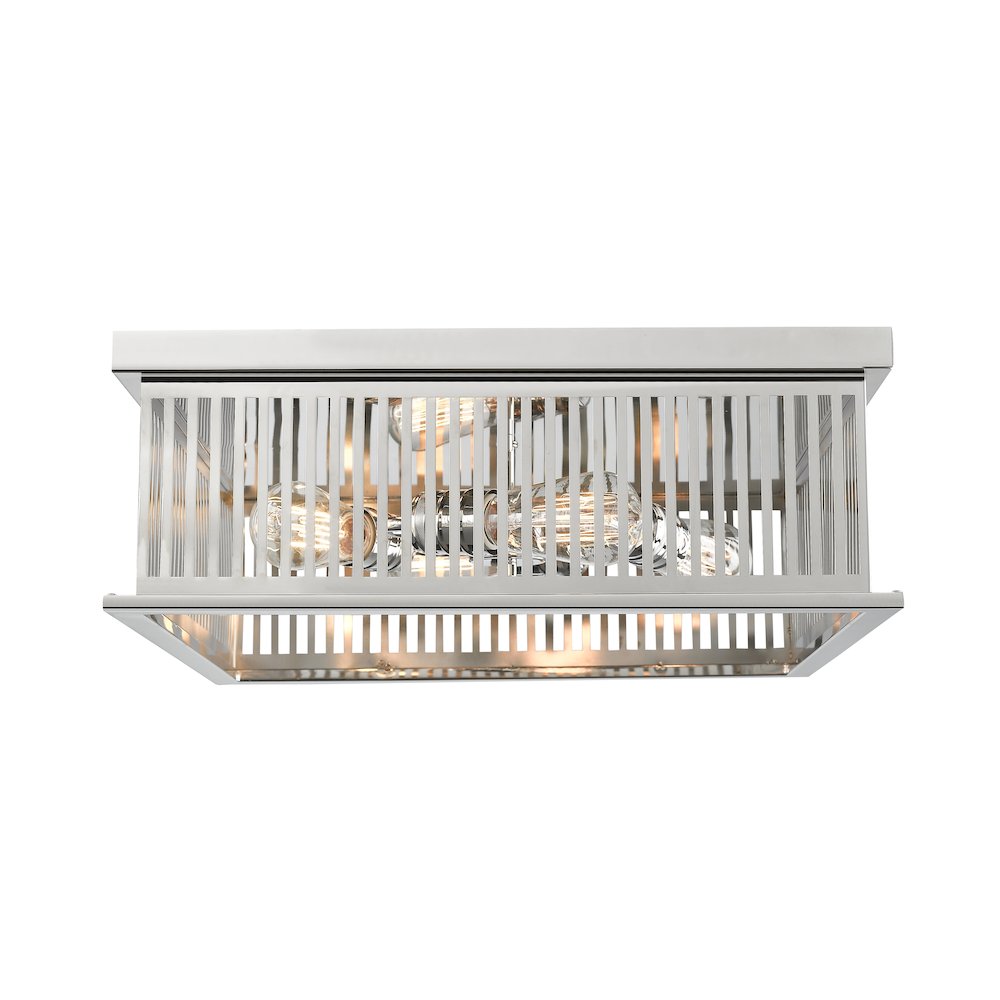 Z-Lite 4 Light Flush Mount. Picture 2