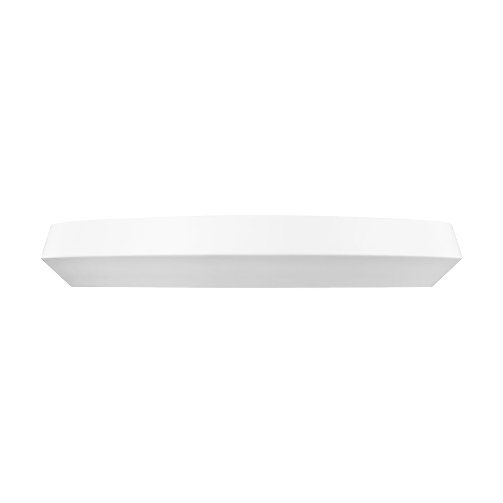 Z-Lite 1 Light Flush Mount, Matte White. Picture 2
