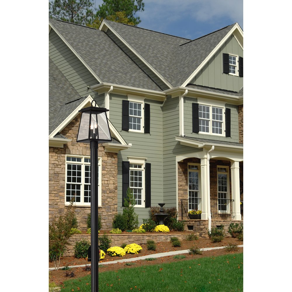 Z-Lite 2 Light Outdoor Post Mounted Fixture. Picture 7