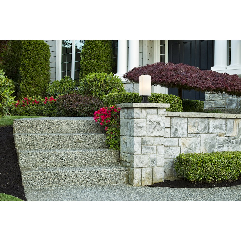 Z-Lite 2 Light Outdoor Pier Mounted Fixture. Picture 7