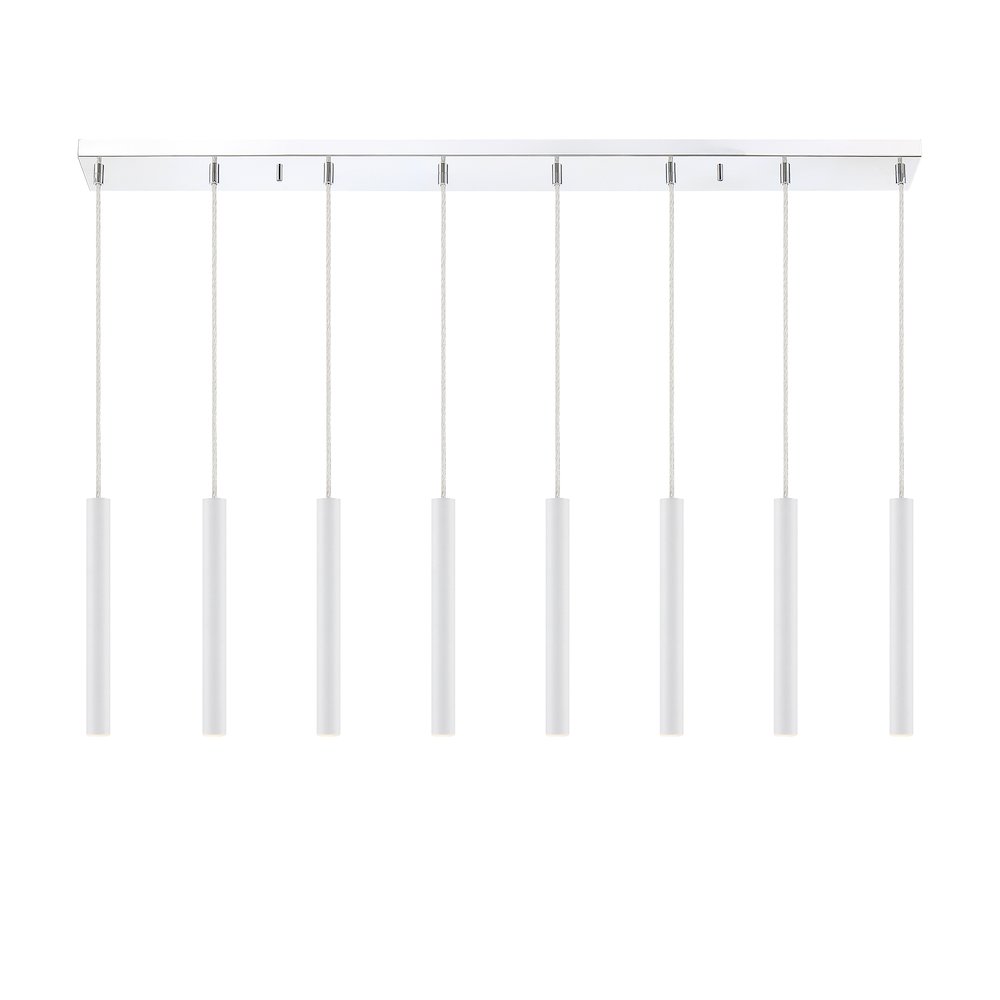 Z-Lite 8 Light Linear Chandelier. Picture 4