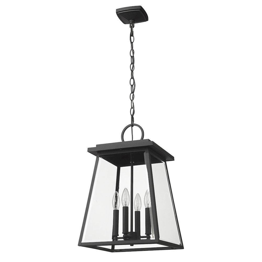 Z-Lite 4 Light Outdoor Chain Mount Ceiling Fixture. Picture 5