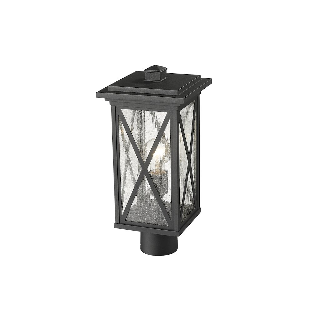 Z-Lite 1 Light Outdoor Post Mount Fixture. Picture 3