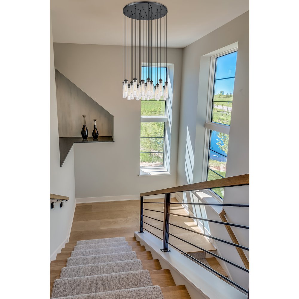 Z-Lite 27 Light Chandelier. Picture 6