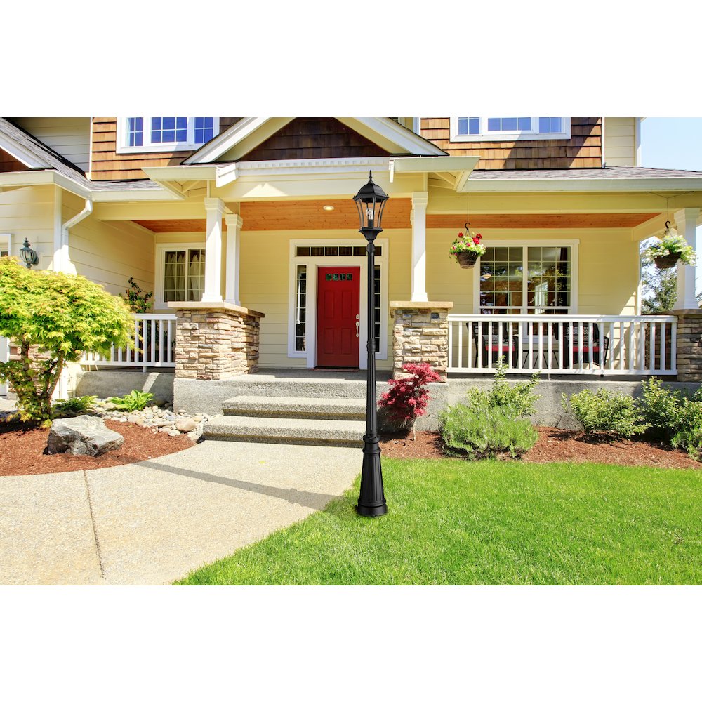 Z-Lite 1 Light Outdoor Post Mounted Fixture. Picture 6