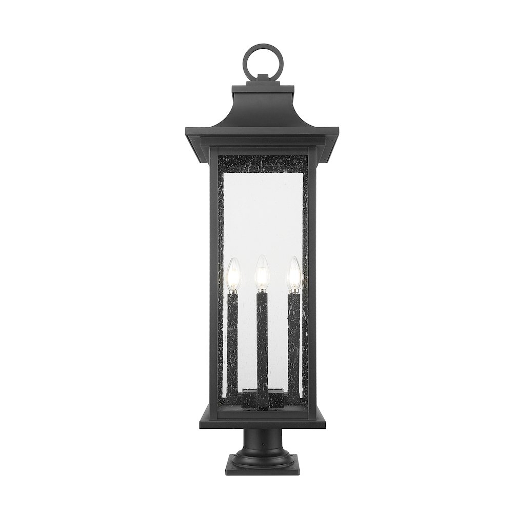 Z-Lite 6 Light Outdoor Pier Mounted Fixture. Picture 3