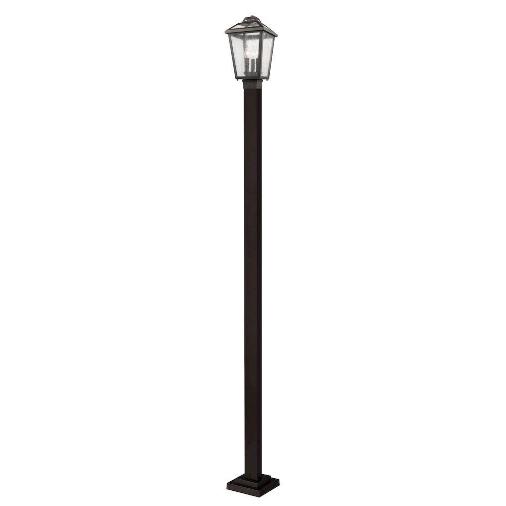 Z-Lite 3 Light Outdoor Post Mounted Fixture. Picture 1
