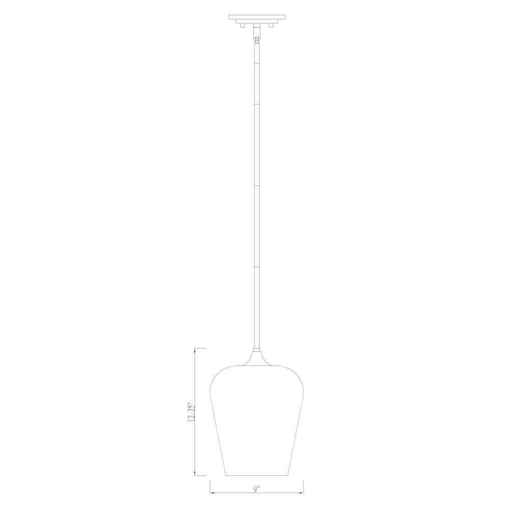 Z-Lite 1 Light Pendant. Picture 8