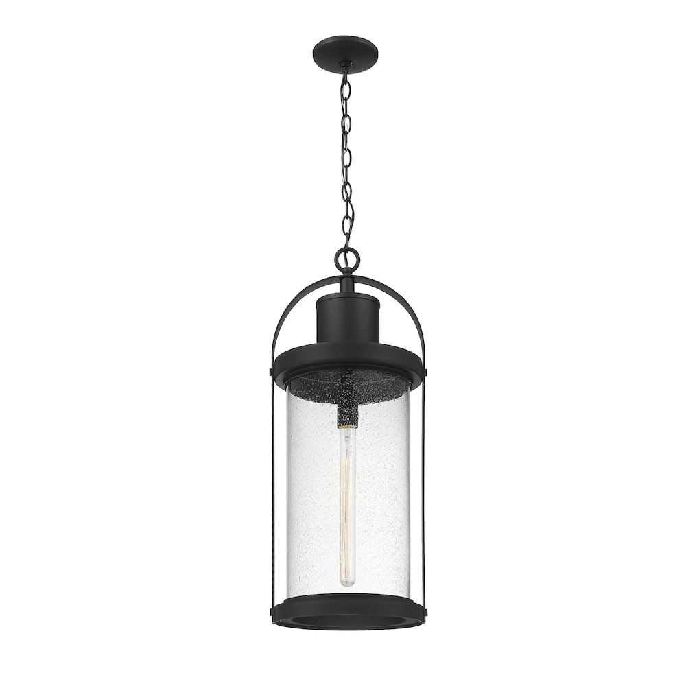 Z-Lite 1 Light Outdoor Chain Mount Ceiling Fixture. Picture 2