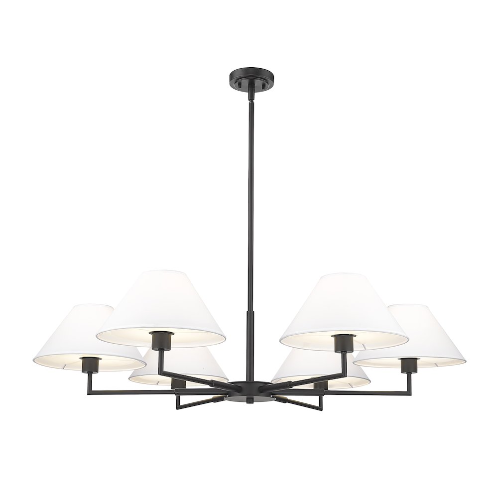 Z-Lite 6 Light Chandelier. Picture 2