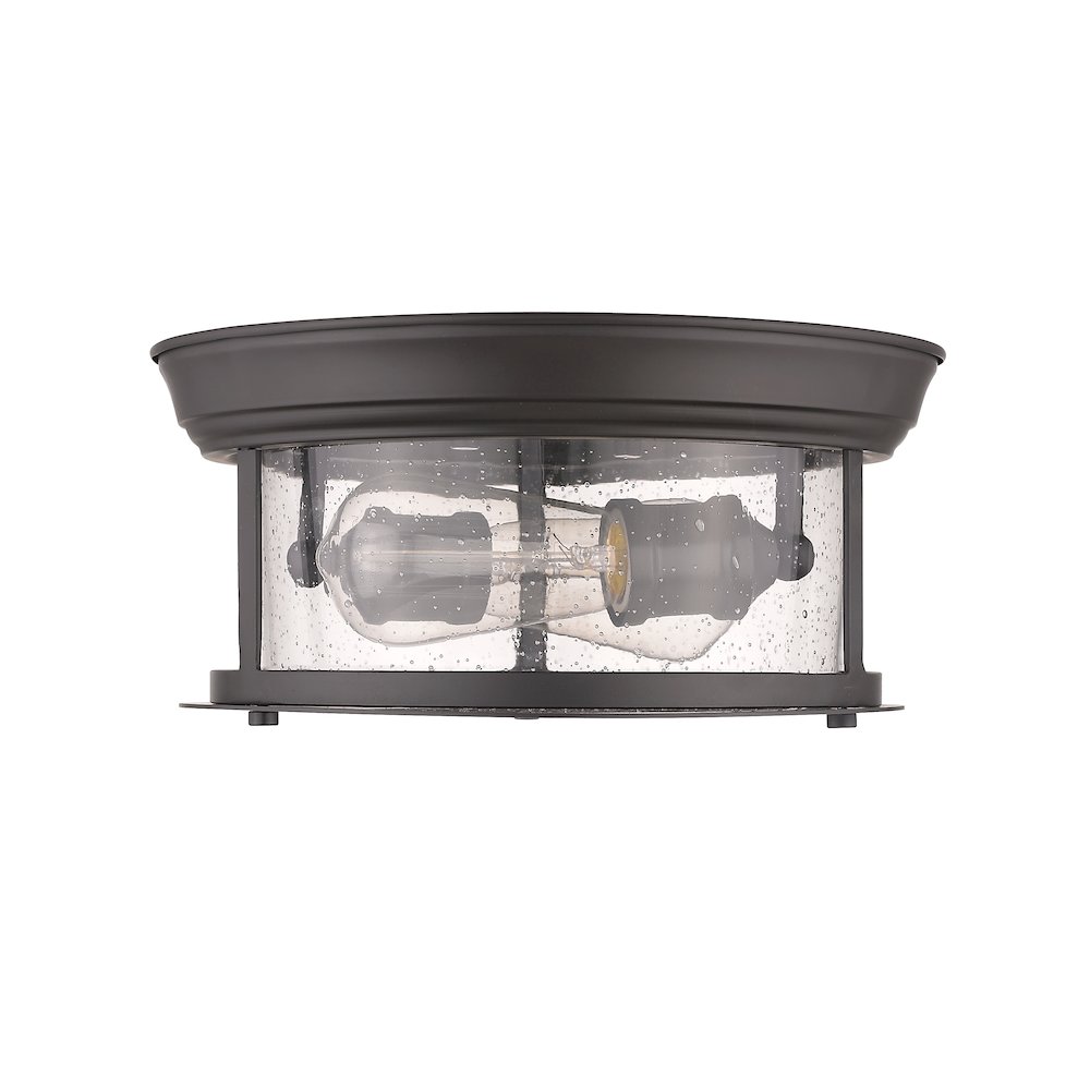 Z-Lite 2 Light Flush Mount. Picture 5