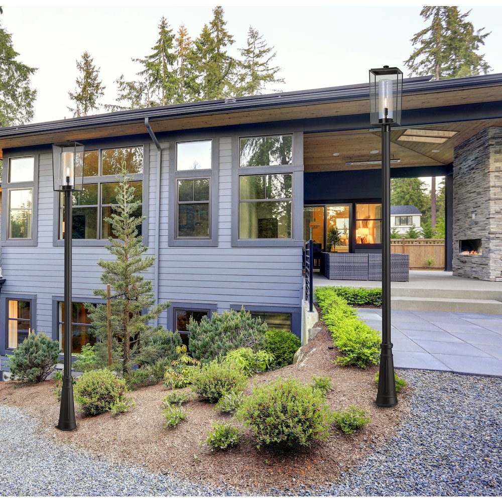 Z-Lite 1 Light Outdoor Post Mounted Fixture. Picture 6