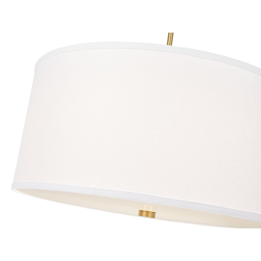 Z-Lite 1 Light Pendant, Modern Gold. Picture 4