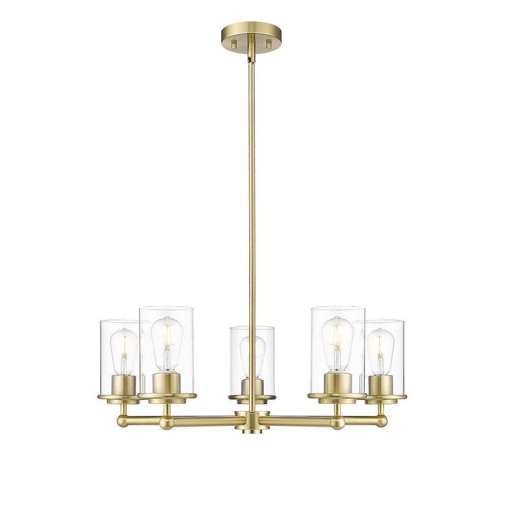 Z-Lite 5 Light Chandelier. Picture 1