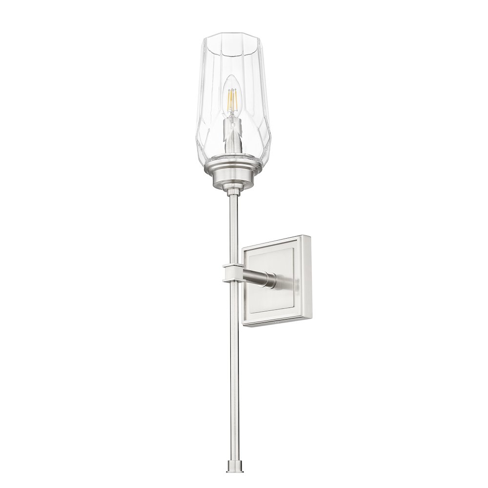Z-Lite 1 Light Wall Sconce, Brushed Nickel. Picture 7
