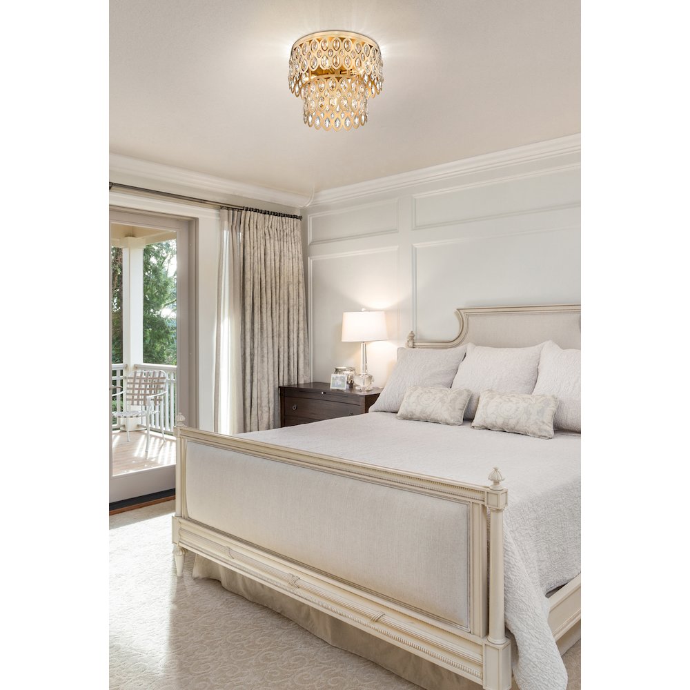 Z-Lite 5 Light Flush Mount. Picture 6