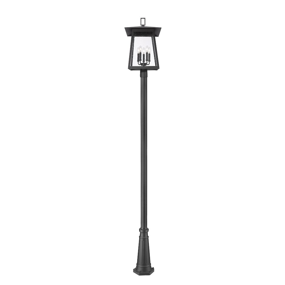 Z-Lite 5 Light Outdoor Post Mounted Fixture. Picture 3