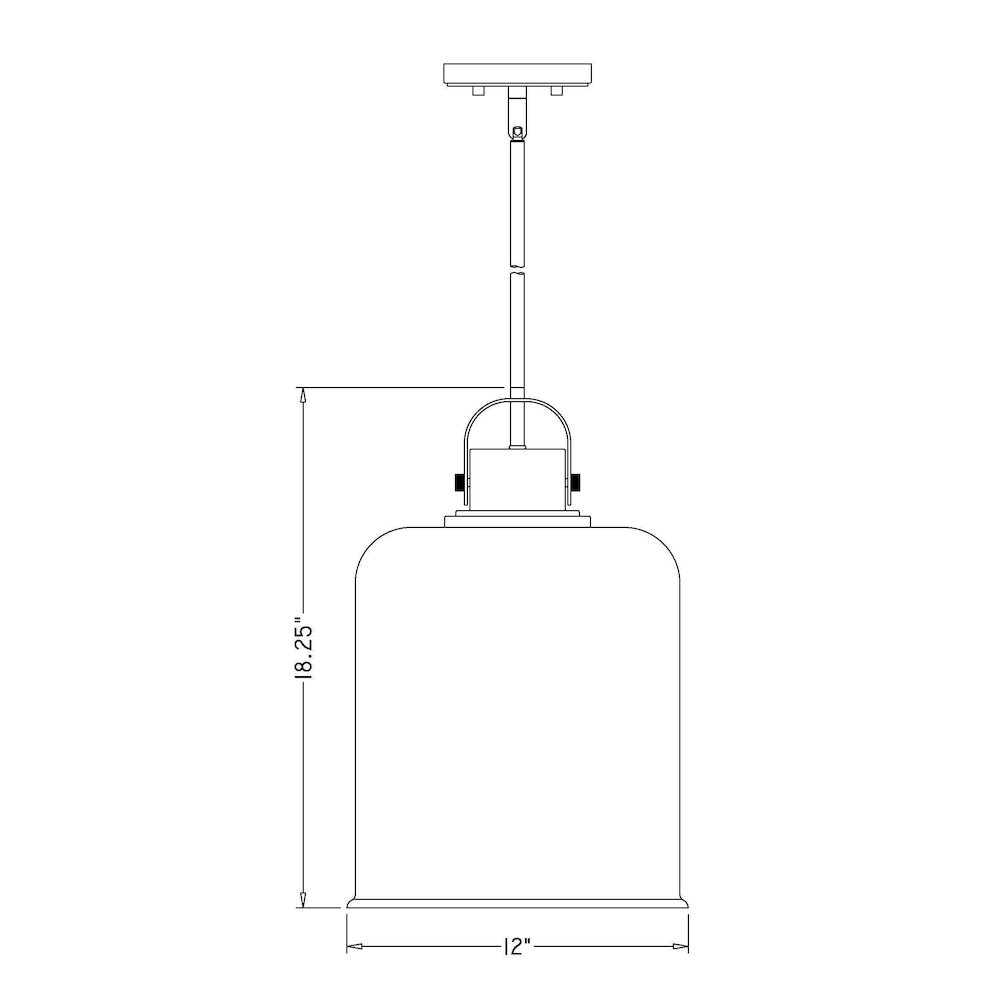 Z-Lite 1 Light Pendant. Picture 8
