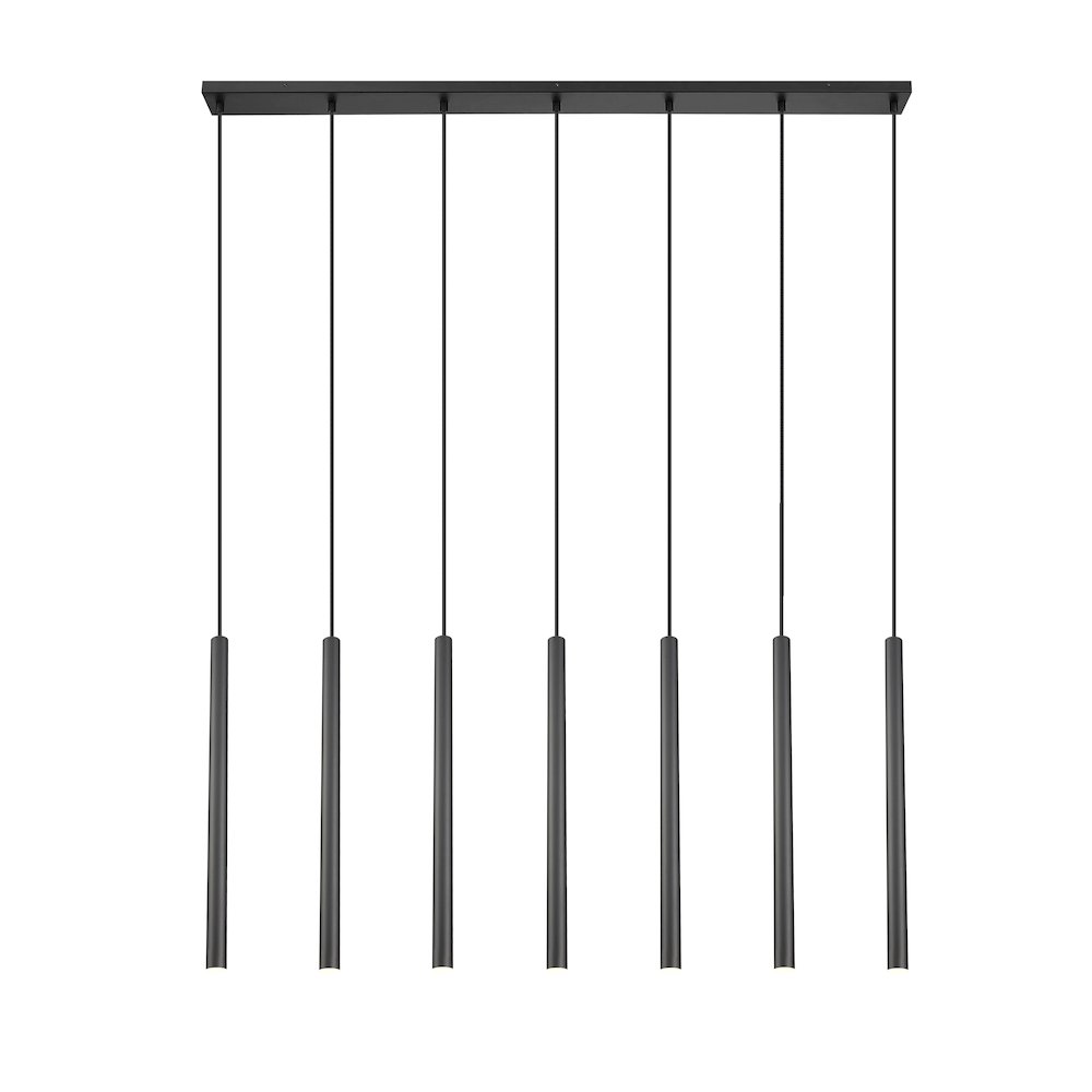 Z-Lite 7 Light Linear Chandelier. Picture 2