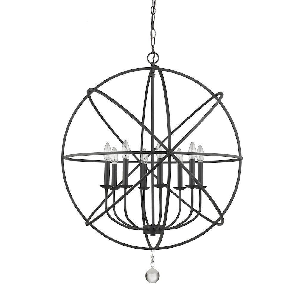 Z-Lite 8 Light Chandelier. Picture 5