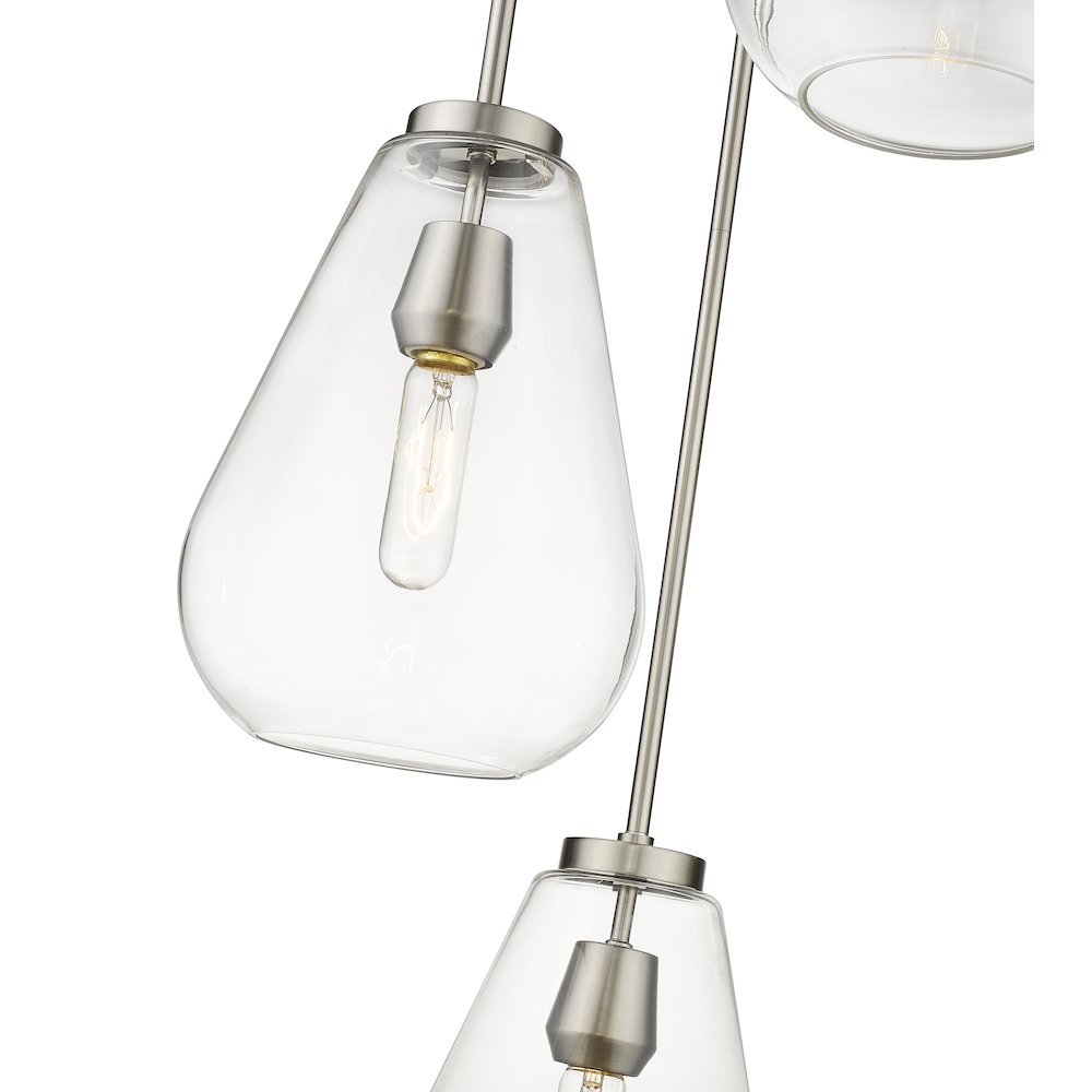 Z-Lite 3 Light Chandelier. Picture 4