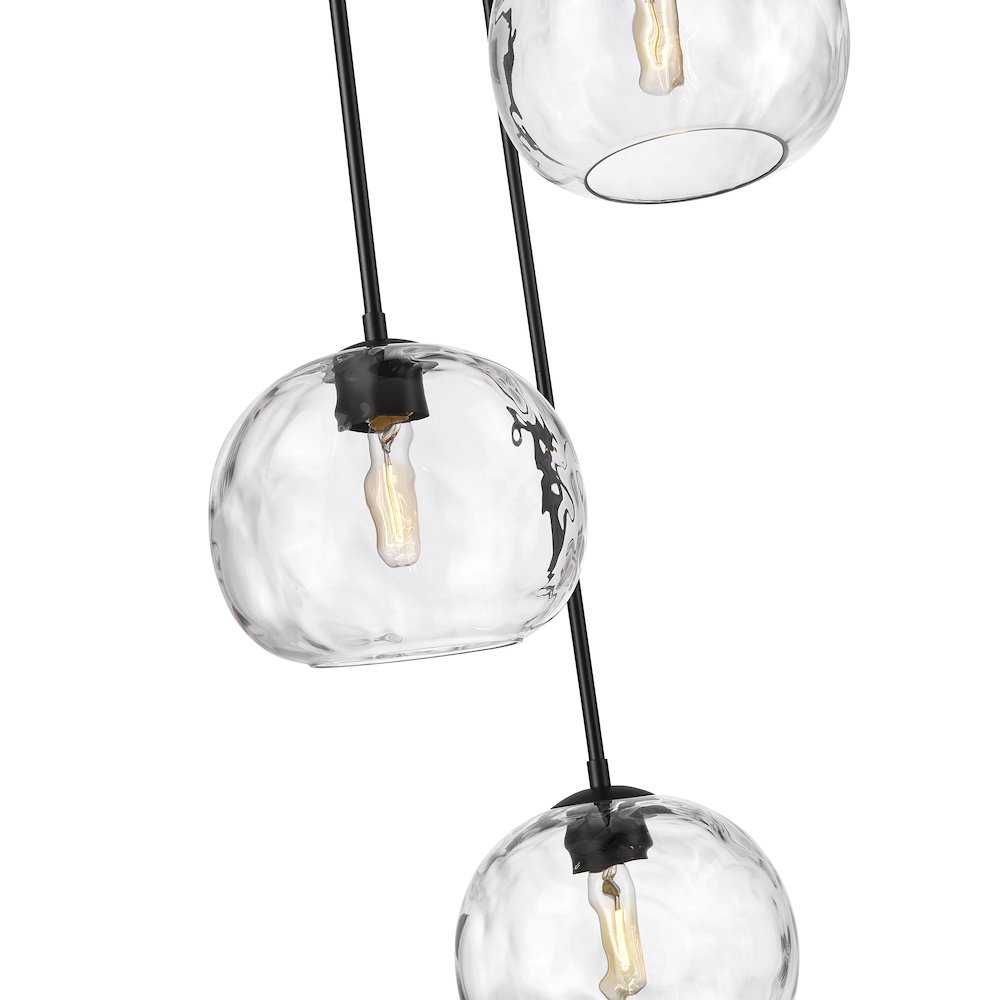 Z-Lite 3 Light Chandelier. Picture 4