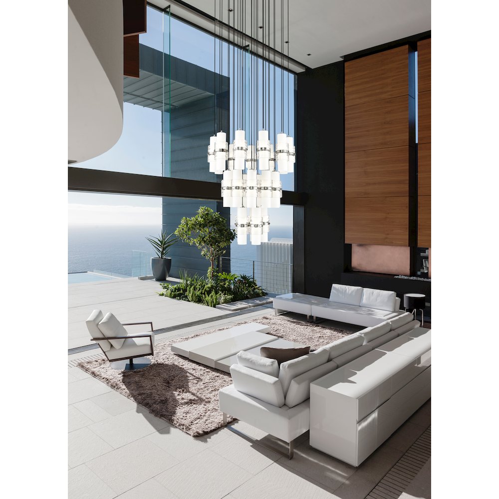 Z-Lite 27 Light Chandelier. Picture 6