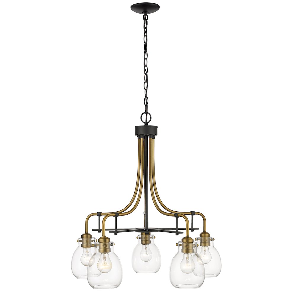 Z-Lite 5 Light Chandelier. Picture 1