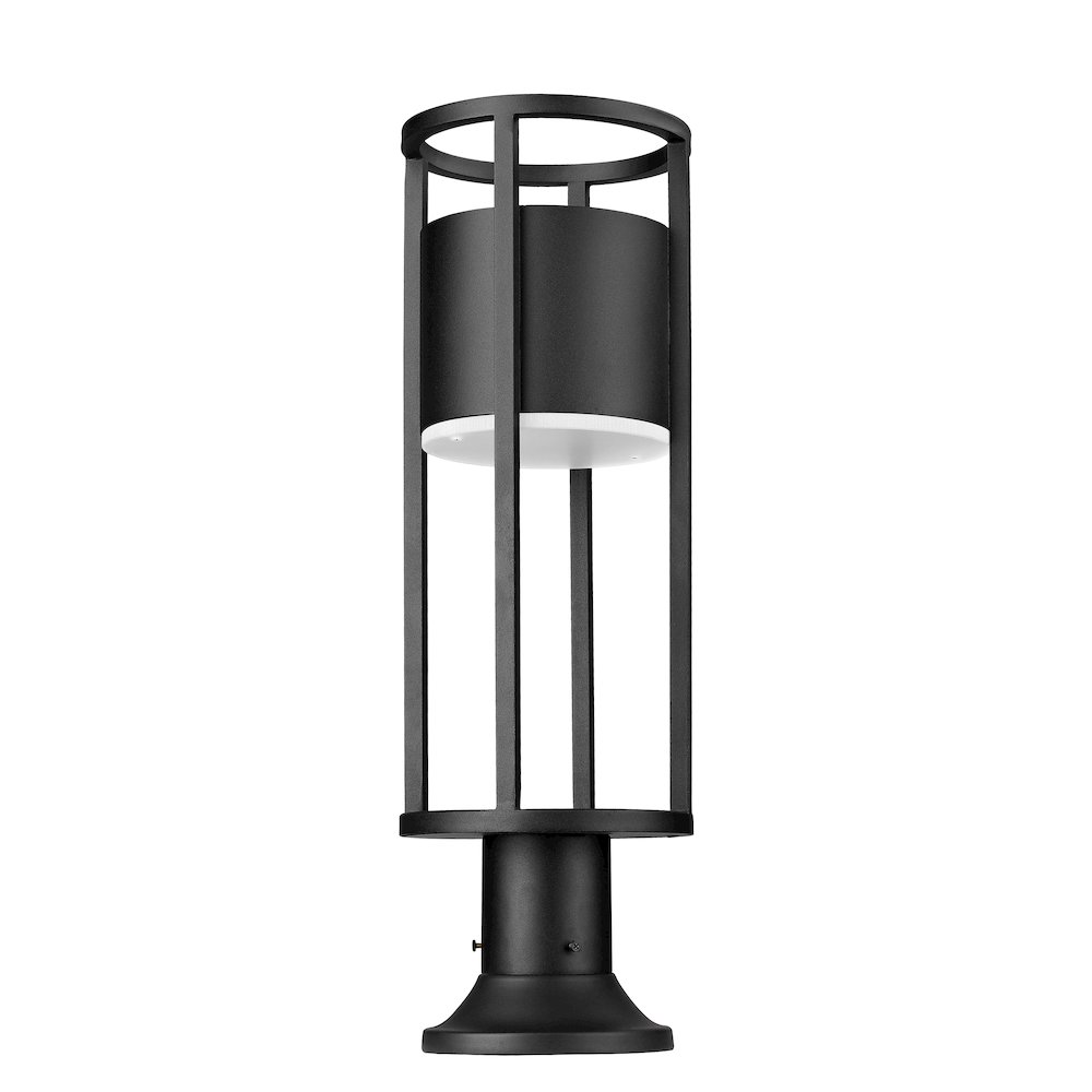 Z-Lite 1 Light Outdoor Pier Mounted Fixture. Picture 5