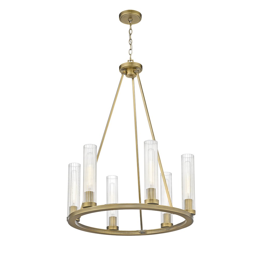 Z-Lite 6 Light Chandelier. Picture 3