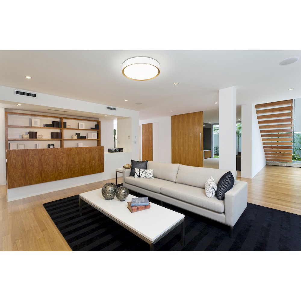 Z-Lite 1 Light Flush Mount. Picture 7