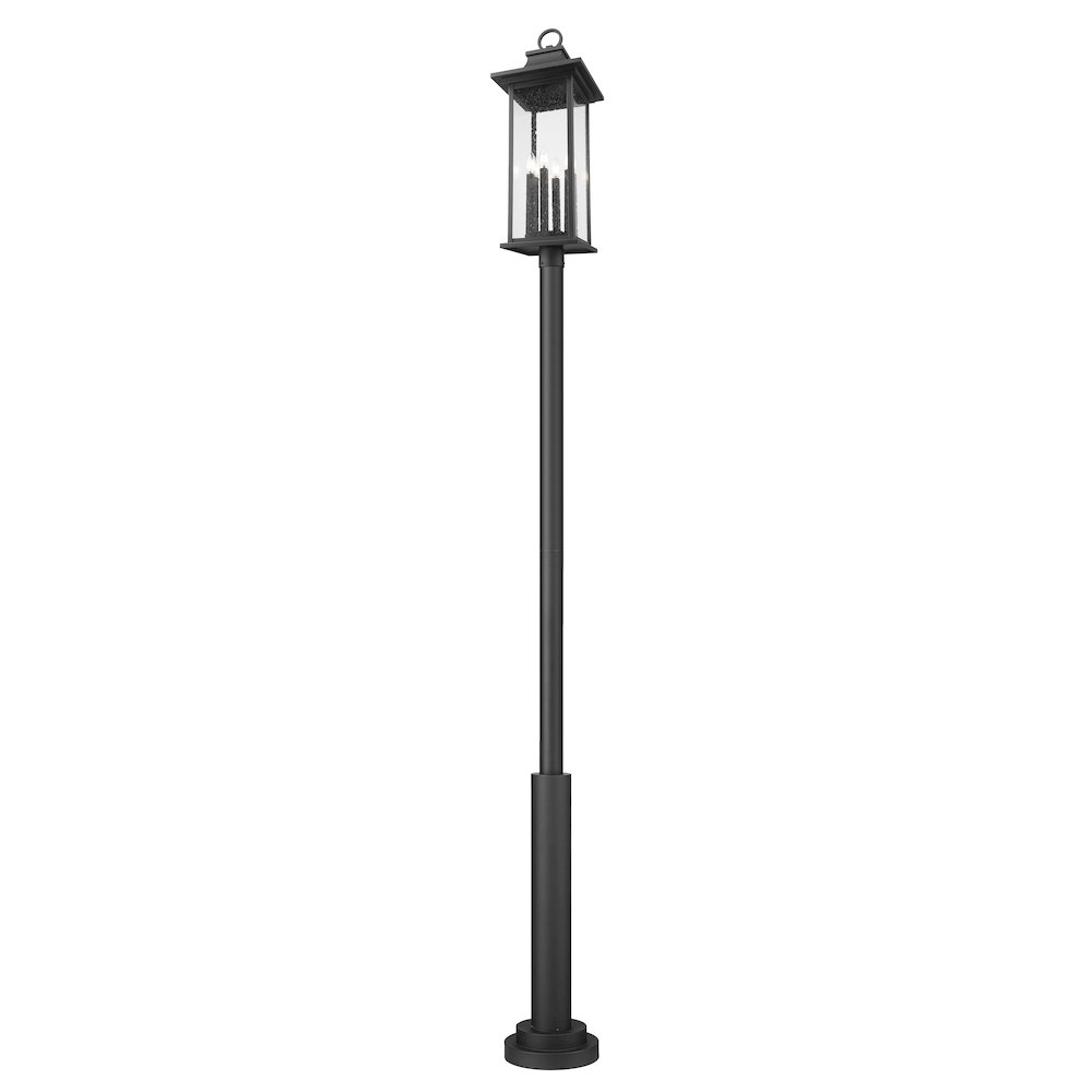 Z-Lite 6 Light Outdoor Post Mounted Fixture. Picture 3