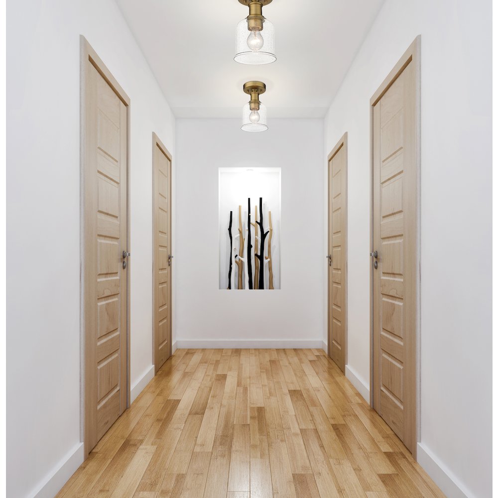 Z-Lite 1 Light Flush Mount. Picture 7
