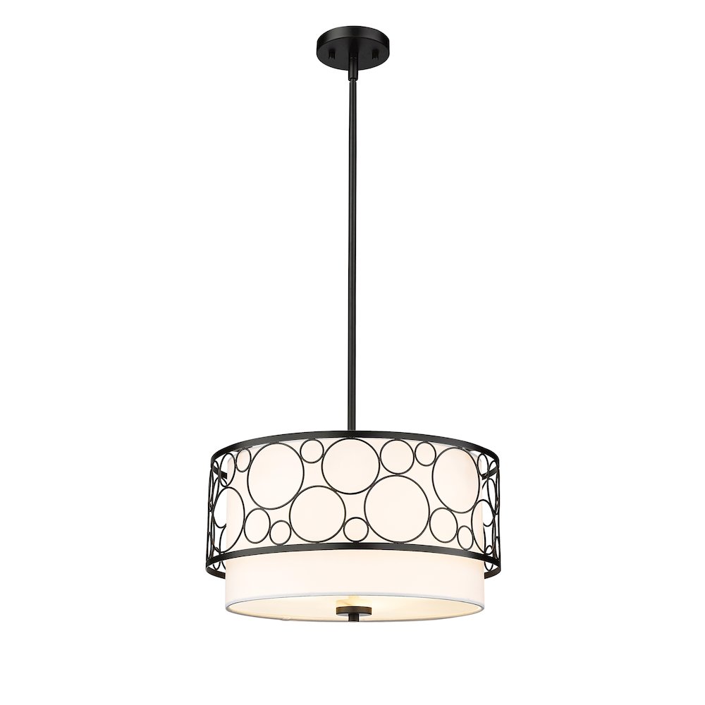 Z-Lite 3 Light Pendant. Picture 1