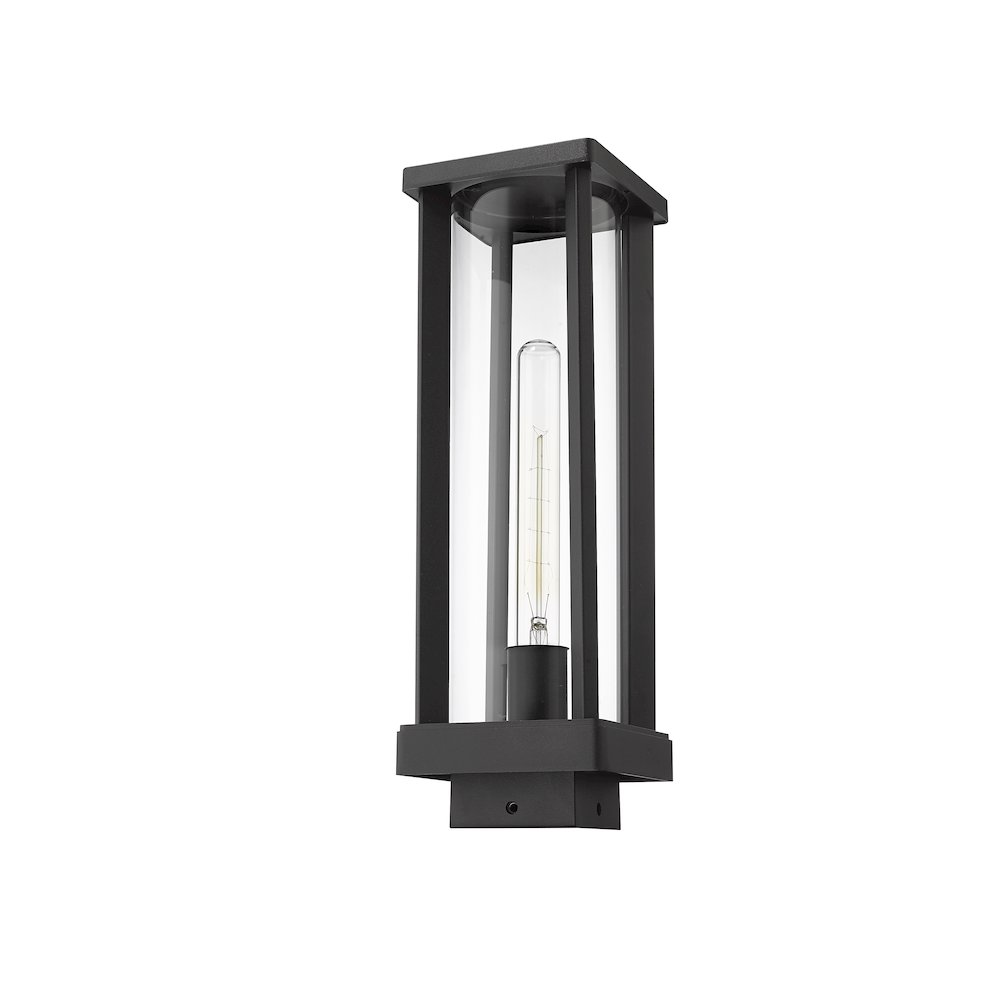 Z-Lite 1 Light Outdoor Post Mount Fixture. Picture 4
