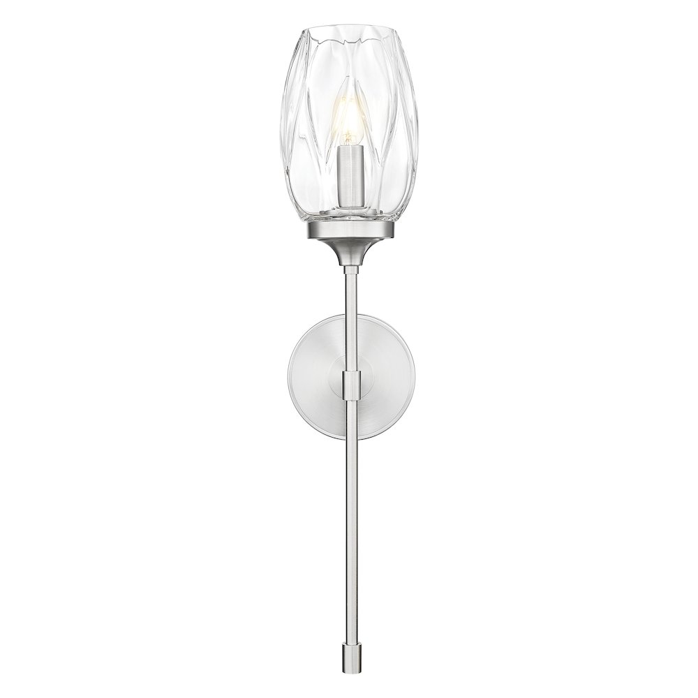 Z-Lite 1 Light Wall Sconce, Brushed Nickel. Picture 2