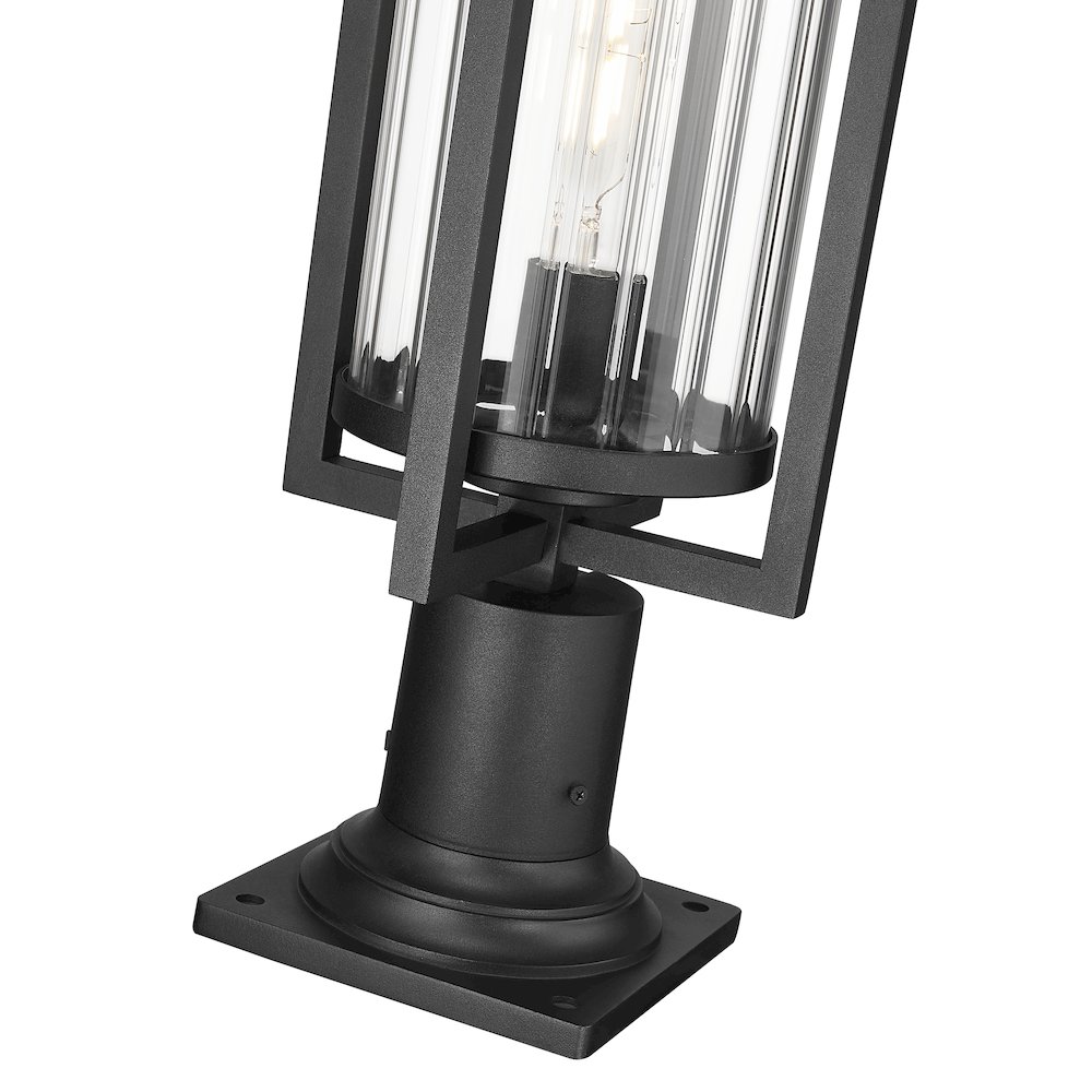 Z-Lite 1 Light Outdoor Pier Mounted Fixture. Picture 4