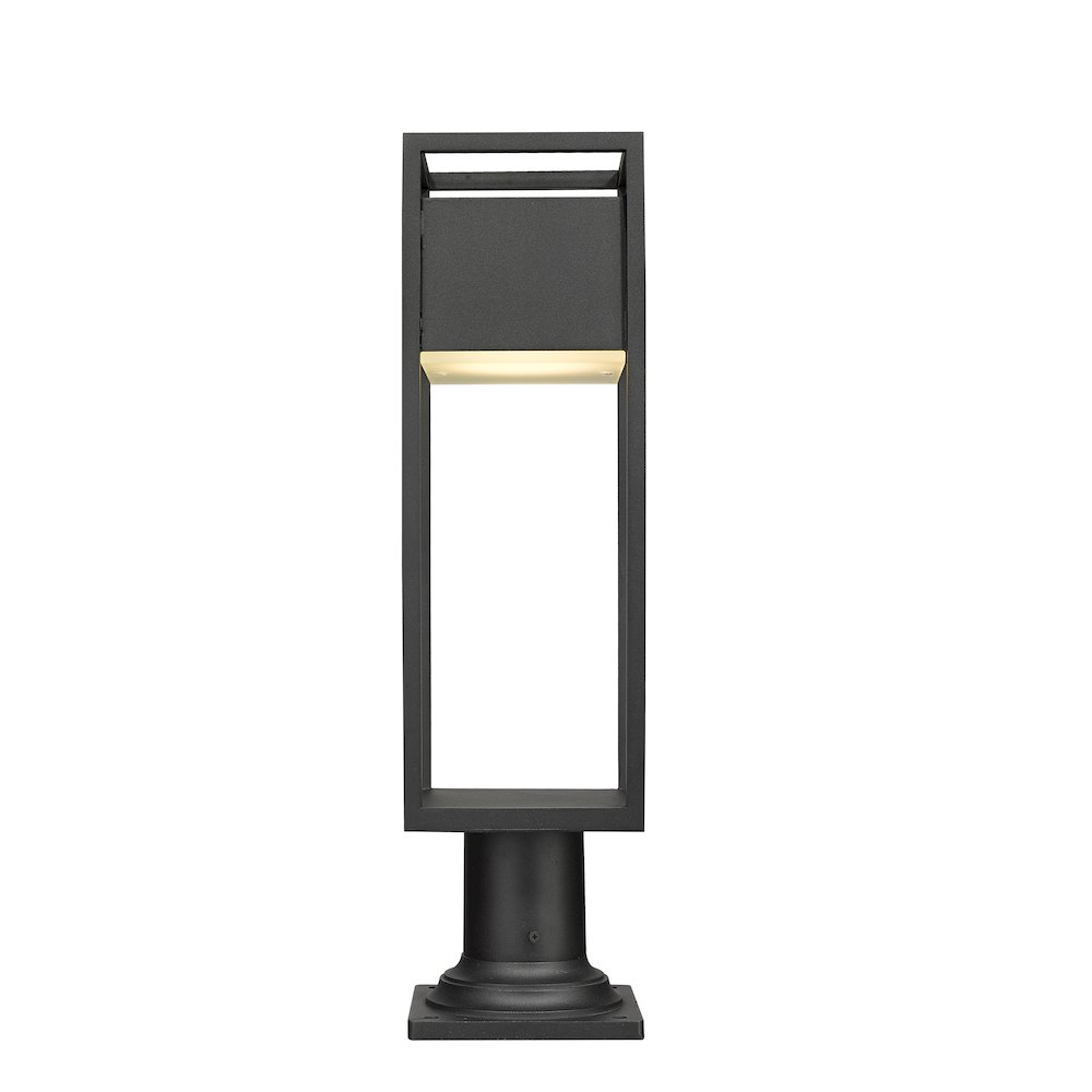 Z-Lite 1 Light Outdoor Pier Mounted Fixture. Picture 2
