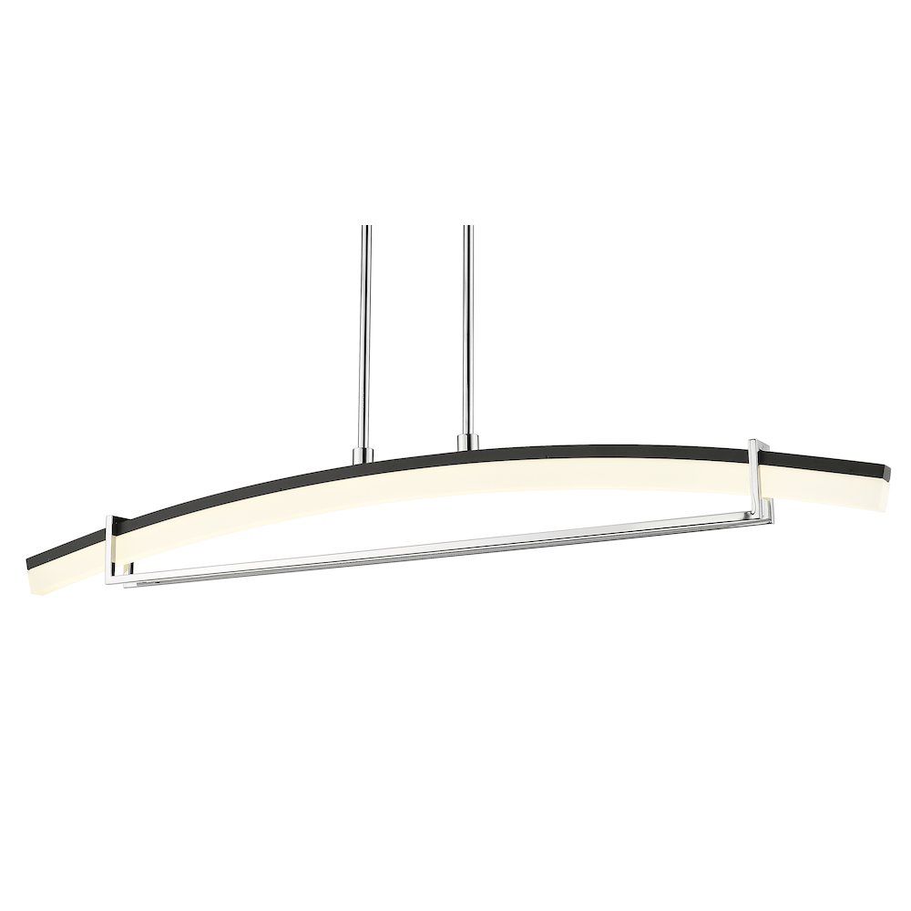 Z-Lite 1 Light Linear Chandelier. Picture 4