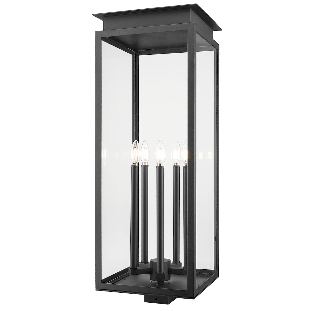 Z-Lite 5 Light Outdoor Post Mount Fixture. Picture 1