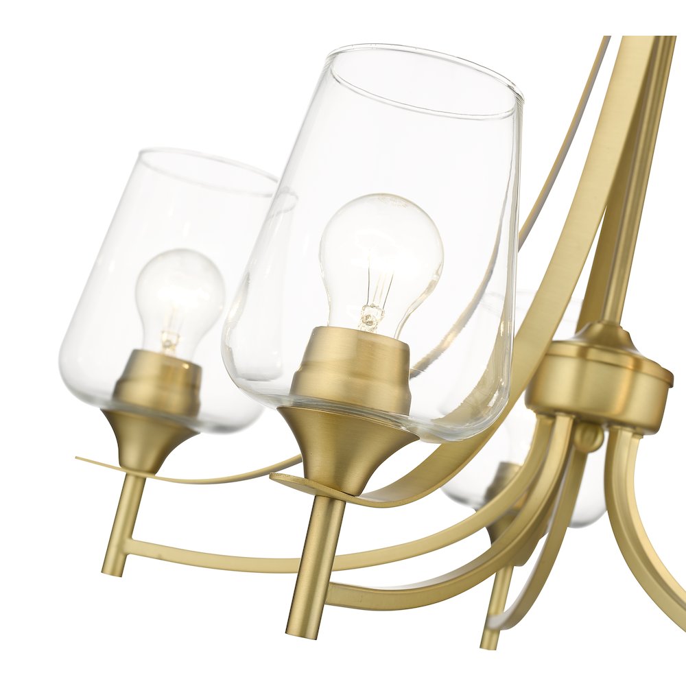 Z-Lite 5 Light Chandelier. Picture 4