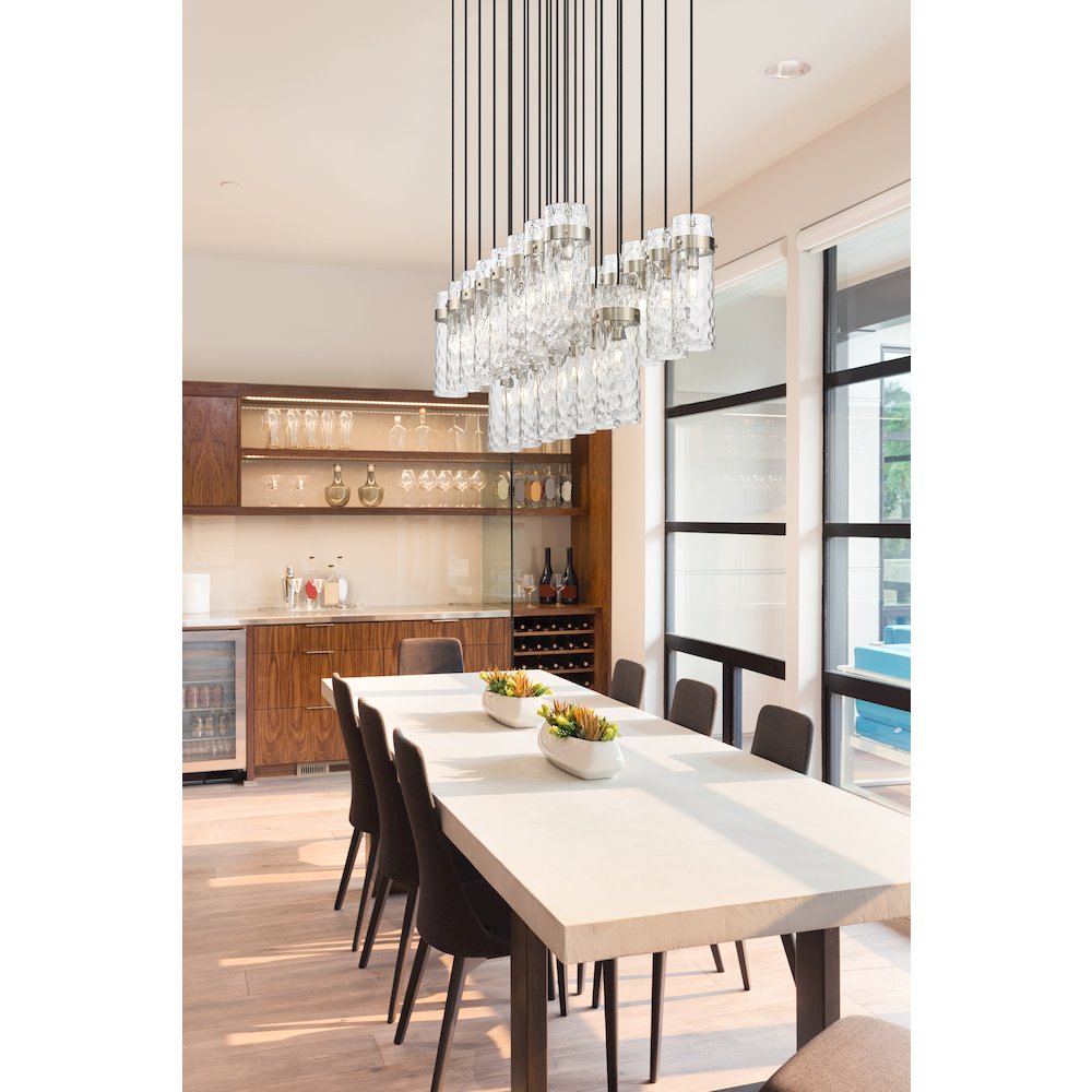 Z-Lite 23 Light Linear Chandelier. Picture 7