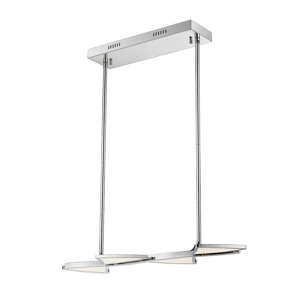 Z-Lite 1 Light Linear Chandelier. Picture 4