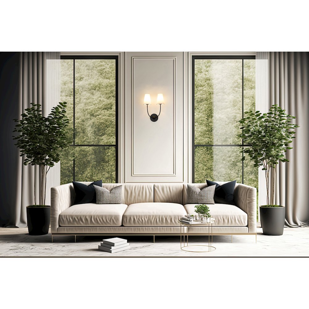 Z-Lite 2 Light Wall Sconce. Picture 6