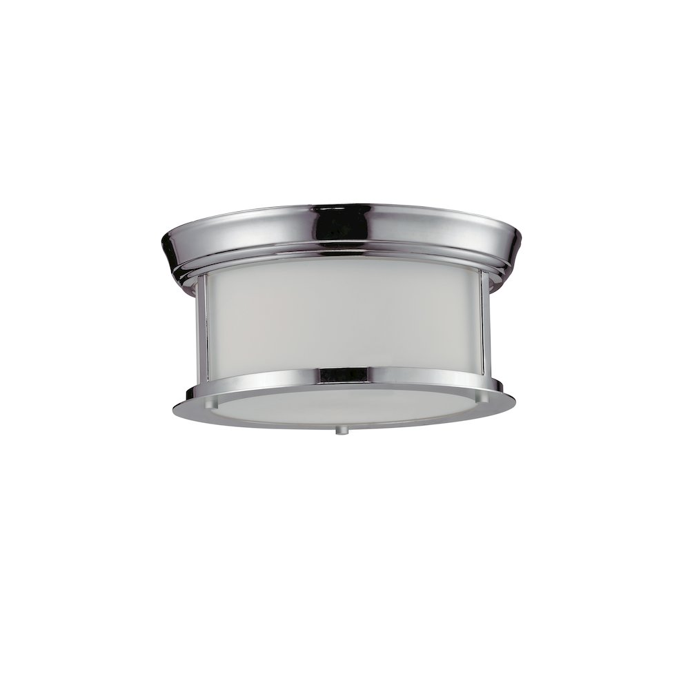 Z-Lite 2 Light Flush Mount. Picture 1