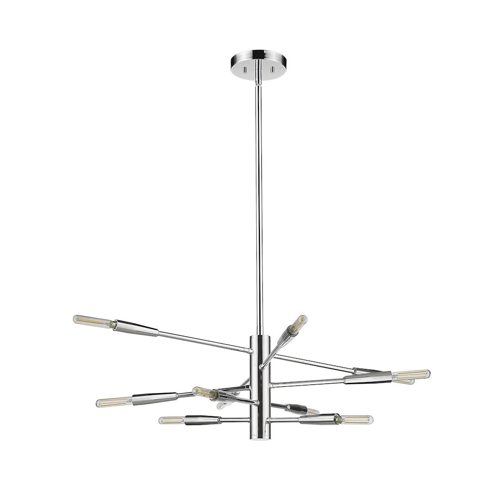 Z-Lite 10 Light Chandelier. Picture 5