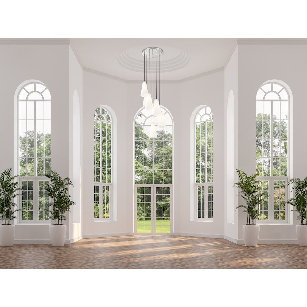 Z-Lite 7 Light Chandelier. Picture 6