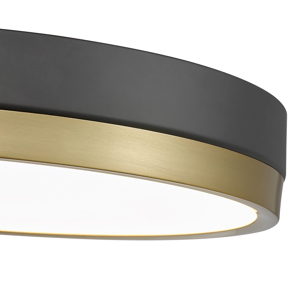 Z-Lite 1 Light Flush Mount. Picture 4