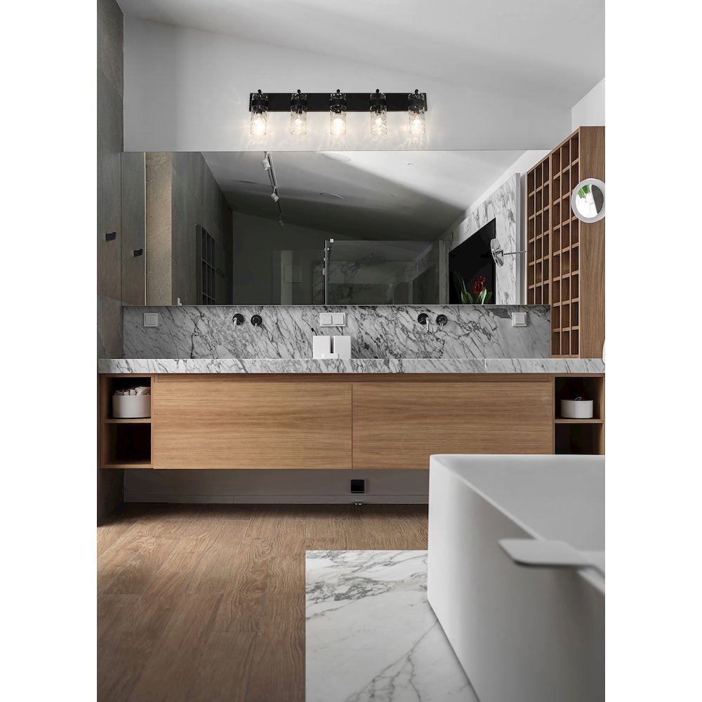 Z-Lite 5 Light Vanity. Picture 6