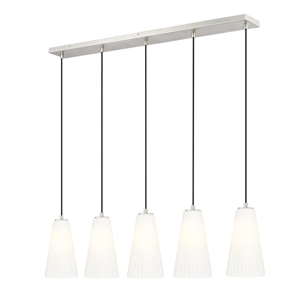 Z-Lite 5 Light Linear Chandelier. Picture 1